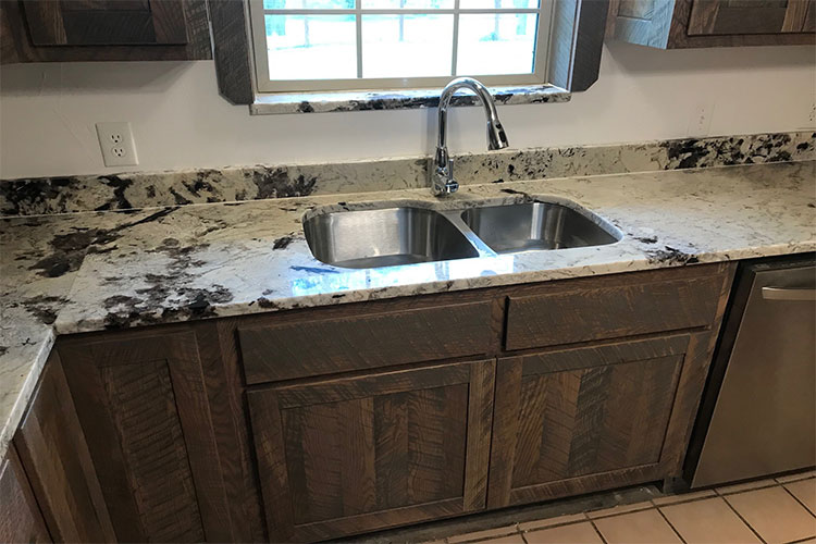 Custom Kitchen Sink & Countertop
